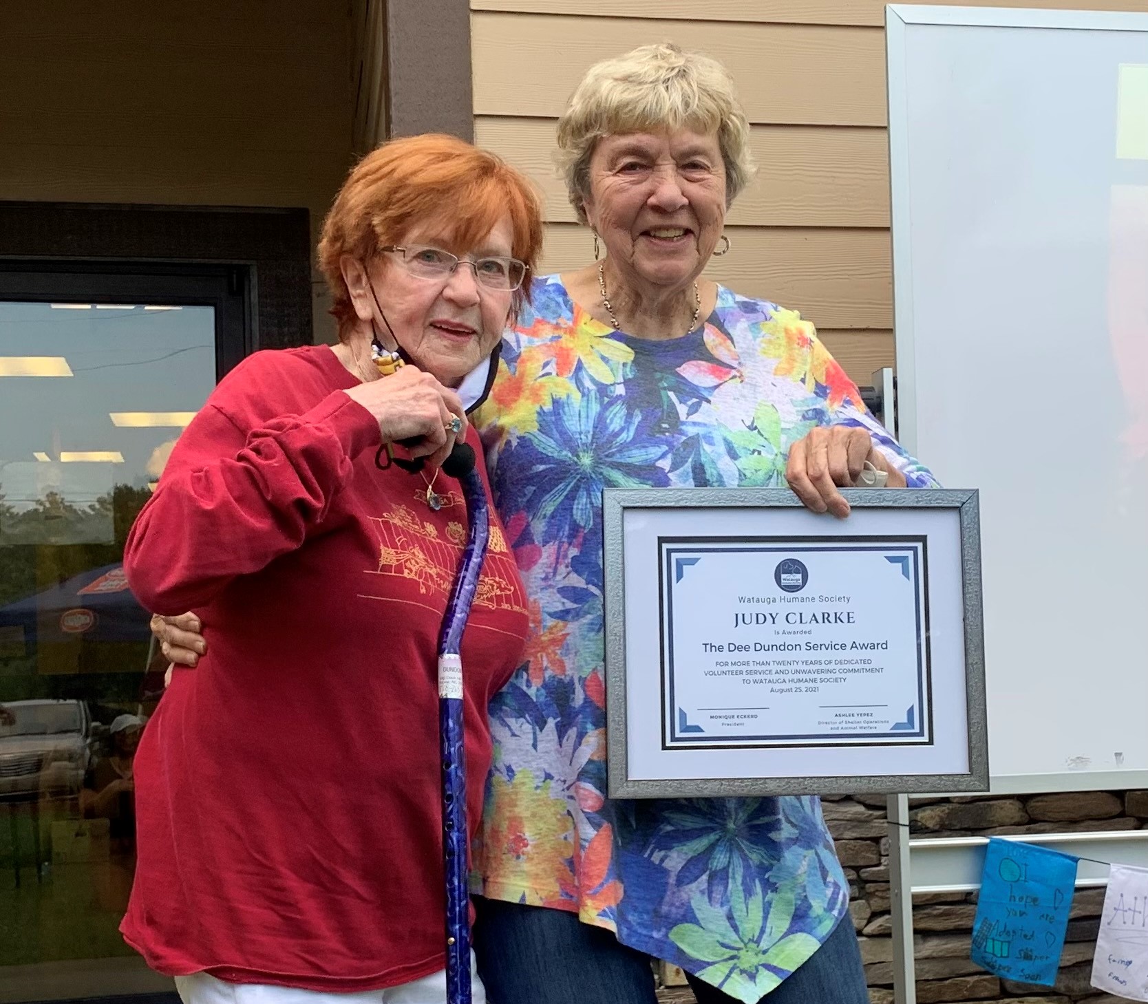 Judy Clarke, Volunteer Extraordinaire